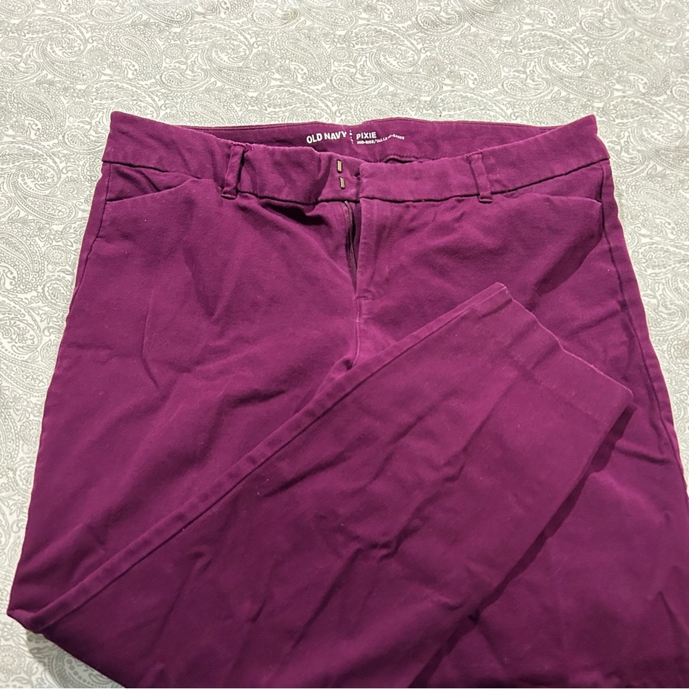 Old Navy Women’s Rich Purple Chinos